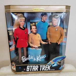VTG 1994 NIB Barbie & Ken The X Files Collectors Edition Mattel 19630